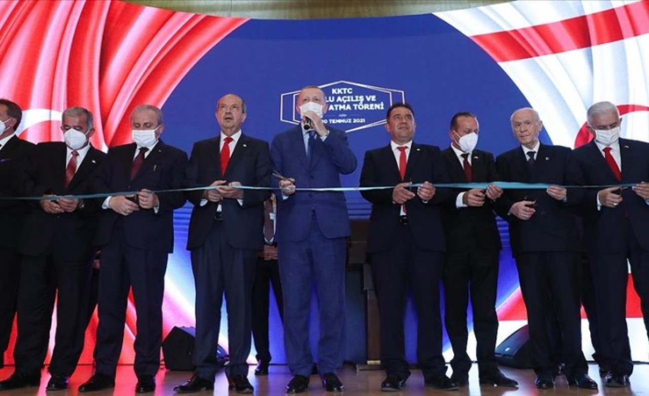 Cumhurbaşkanı Erdoğan: Kuzey Kıbrıs artık ayağa kalkıyor