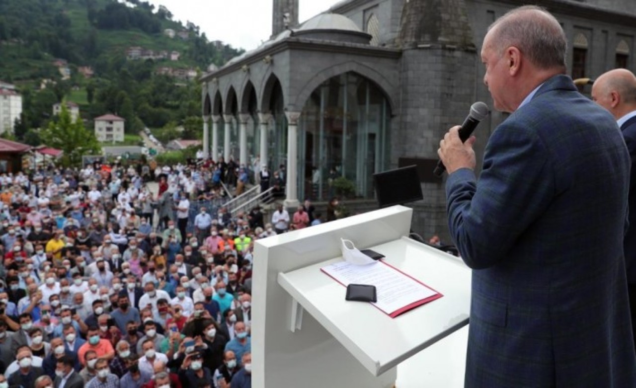 Cumhurbaşkanı Erdoğan'dan Rize'de çok önemli açıklamalar