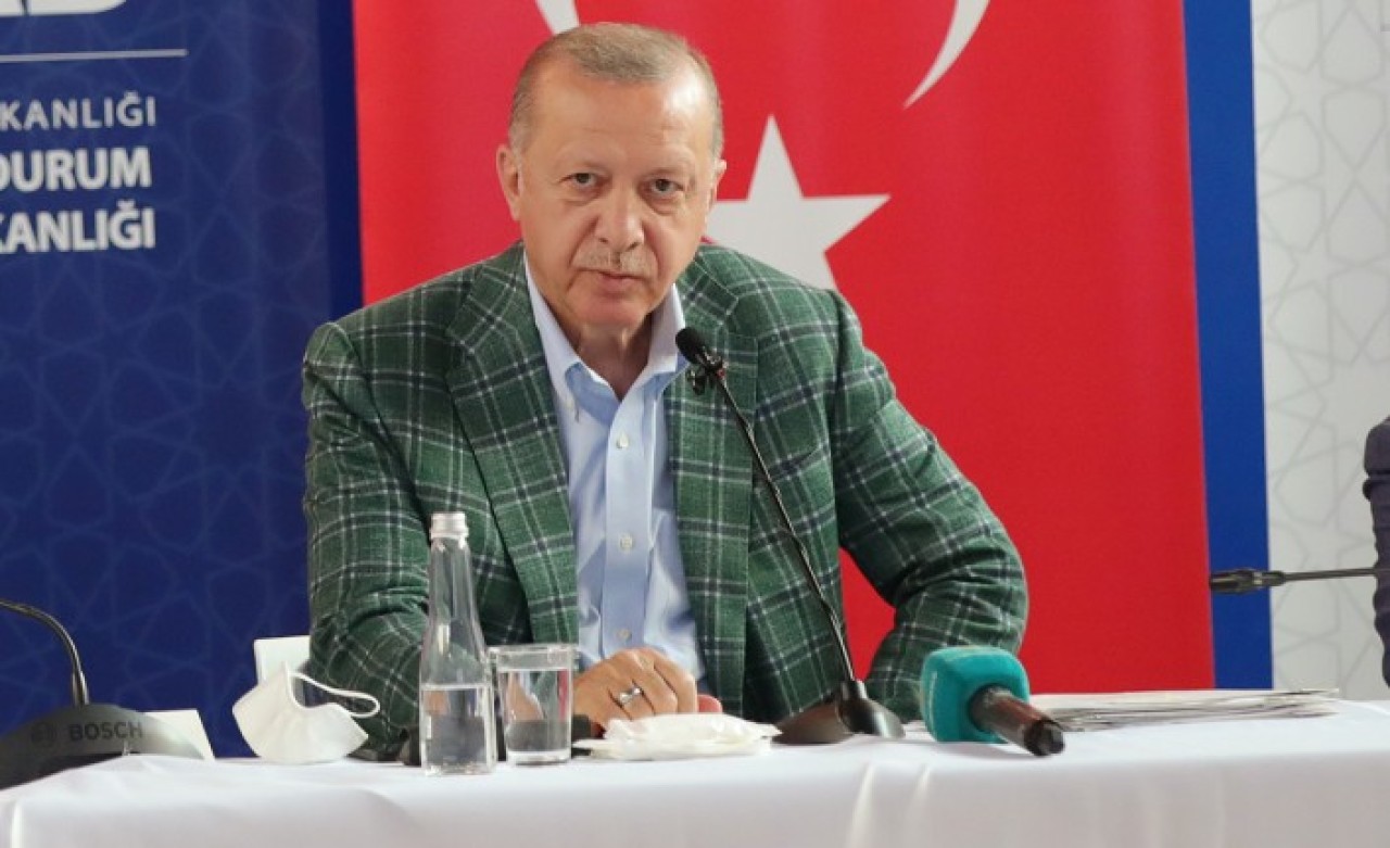 Cumhurbaşkanı Erdoğan yangın bölgesinde: Tek tek açıkladı!