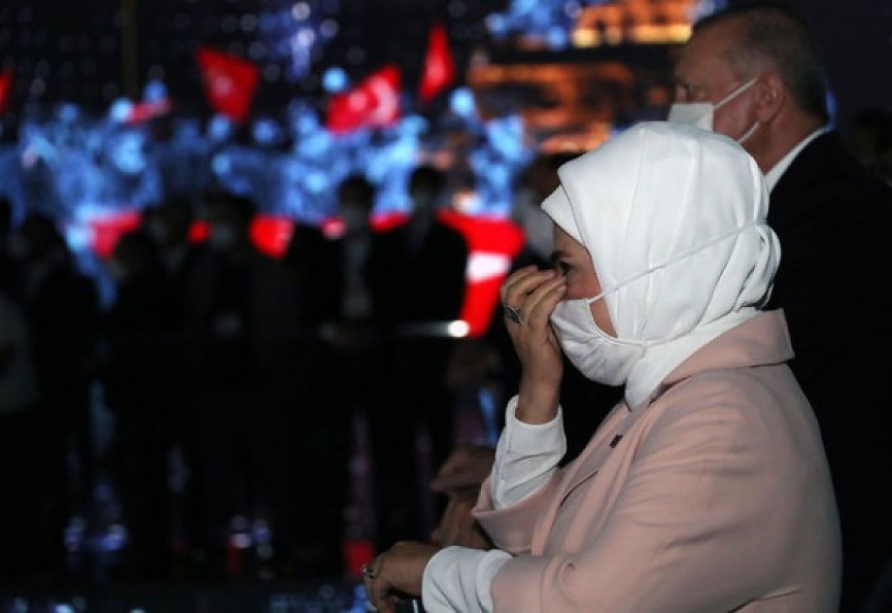 Emine Erdoğan'ı ağlatan olay: Gözyaşlarını tutamadı