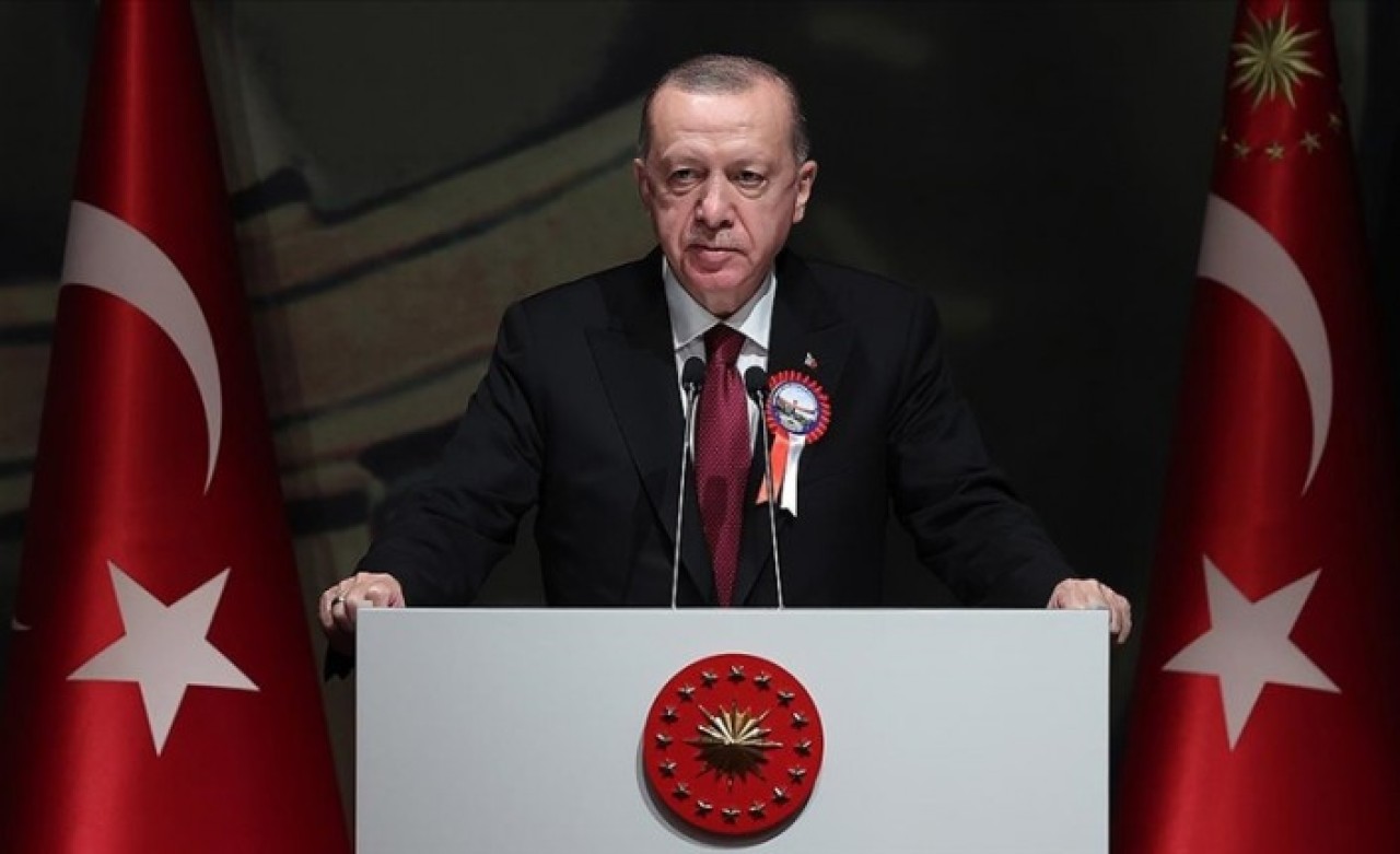 Erdoğan: Askeri alanda yeni bir seviyeye ilerliyoruz