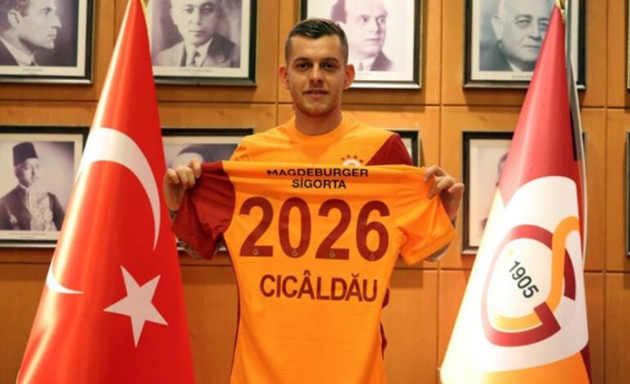 Galatasaray'ın yeni transferi Cicaldau,  Avrupa Ligi elemelerinde oynayamayacak