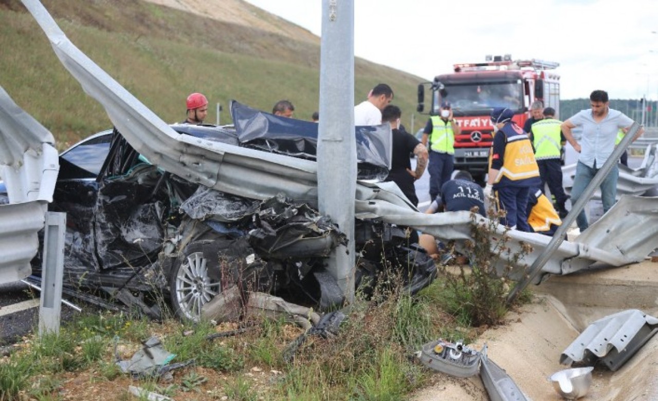 Kuzey Marmara Otoyolu’nda feci kaza: Bedrettin Çağatay Yılmaz öldü
