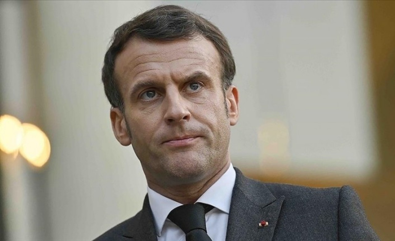 Macron bunu da yaptı: Türkiye kınadı!