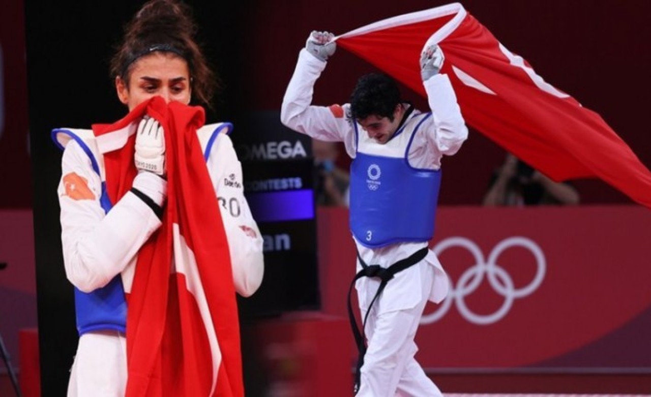 Tokyo Olimpiyatları'nda ilk madalyalar Hakan Reçber ve Hatice Kübra İlgün'den