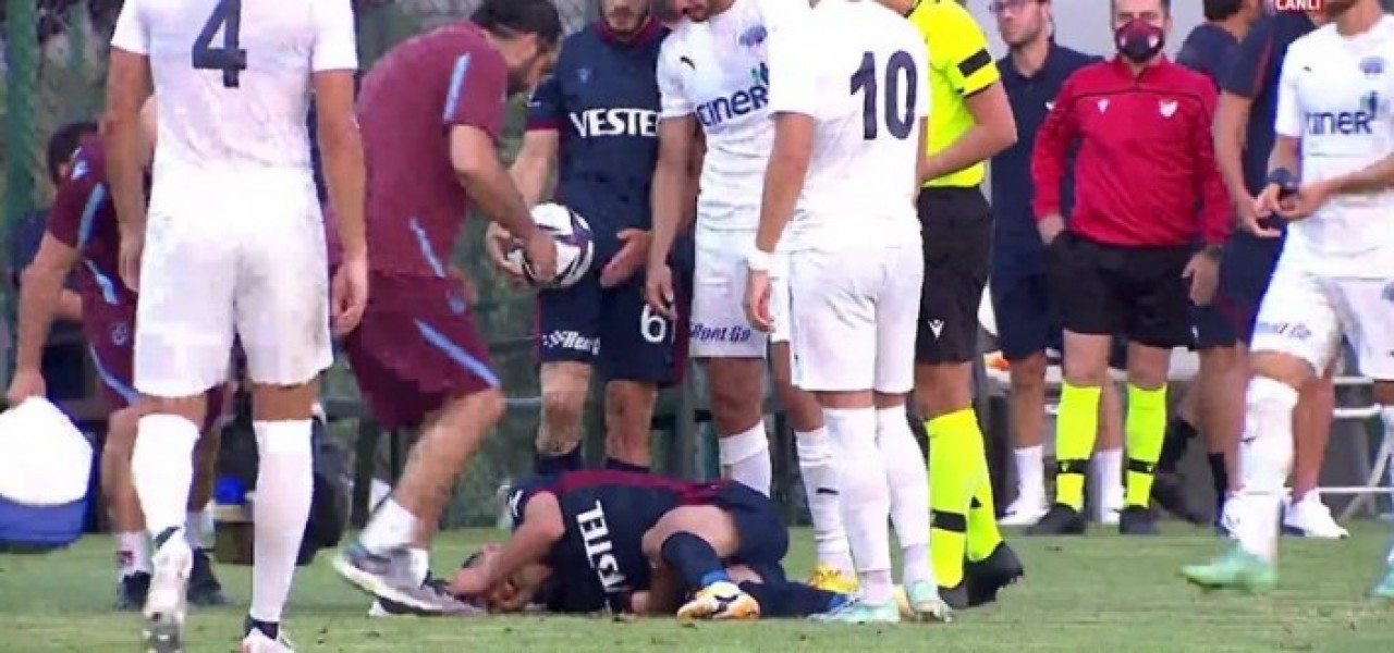 Trabzonspor-Kasımpaşa: Gergin maçta Abdülkadir Ömür şoku!