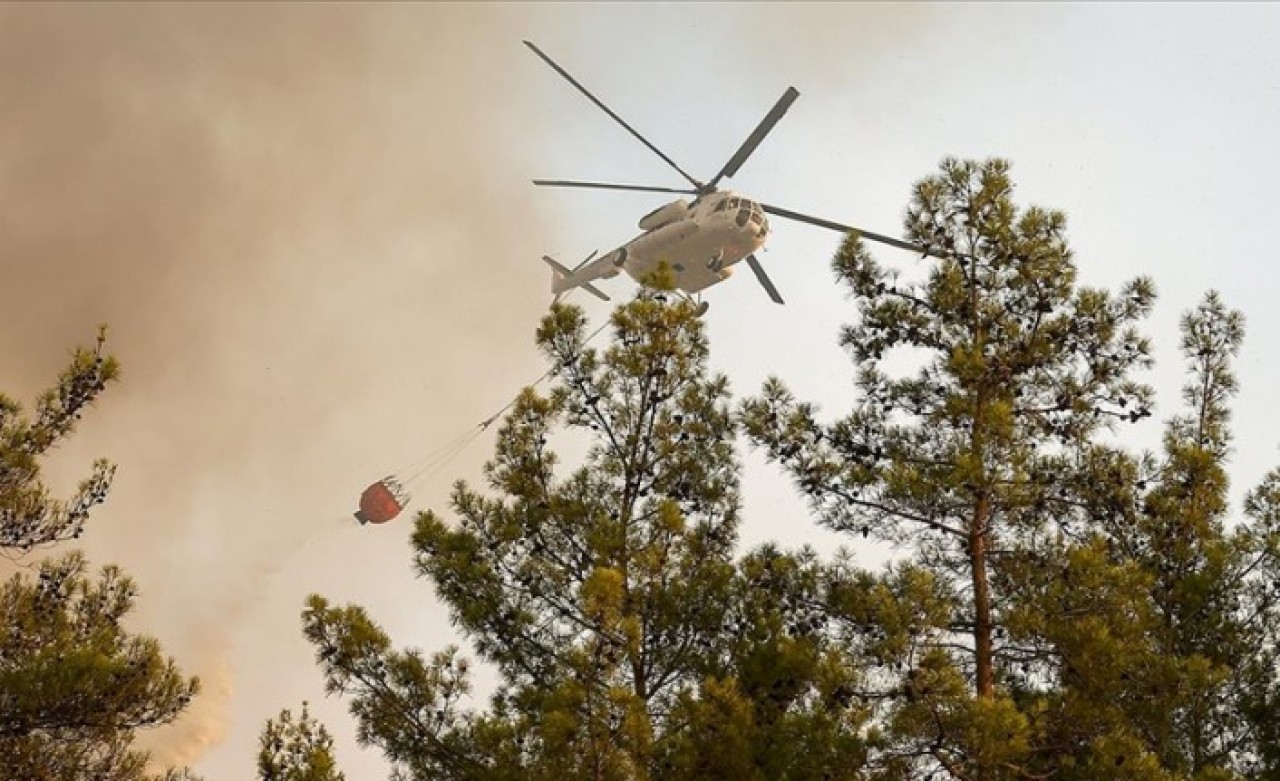112 orman yangınının 107'si kontrol altına alındı: 5 yerde devam ediyor