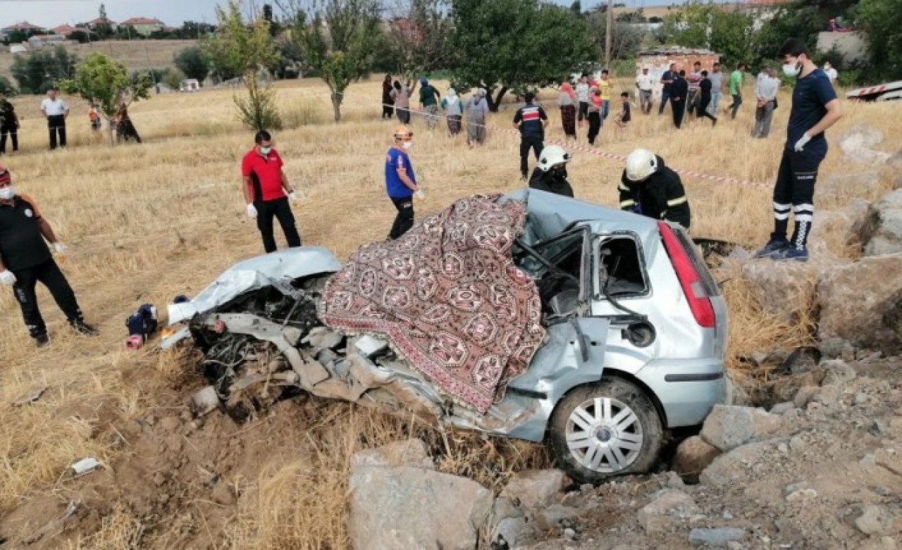 Aksaray'da feci kaza: Seyit Mutlu ve Nezir Mutlu öldü