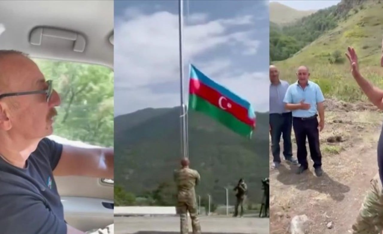 Cumhurbaşkanı Aliyev işgalinden kurtarılan Laçın ve Kelbecer'i ziyaret etti
