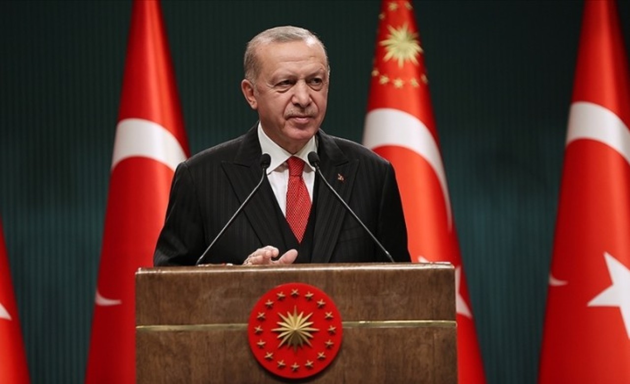 Cumhurbaşkanı Erdoğan,  BAE Abu Dabi Veliaht Prensi Nahyan ile görüştü