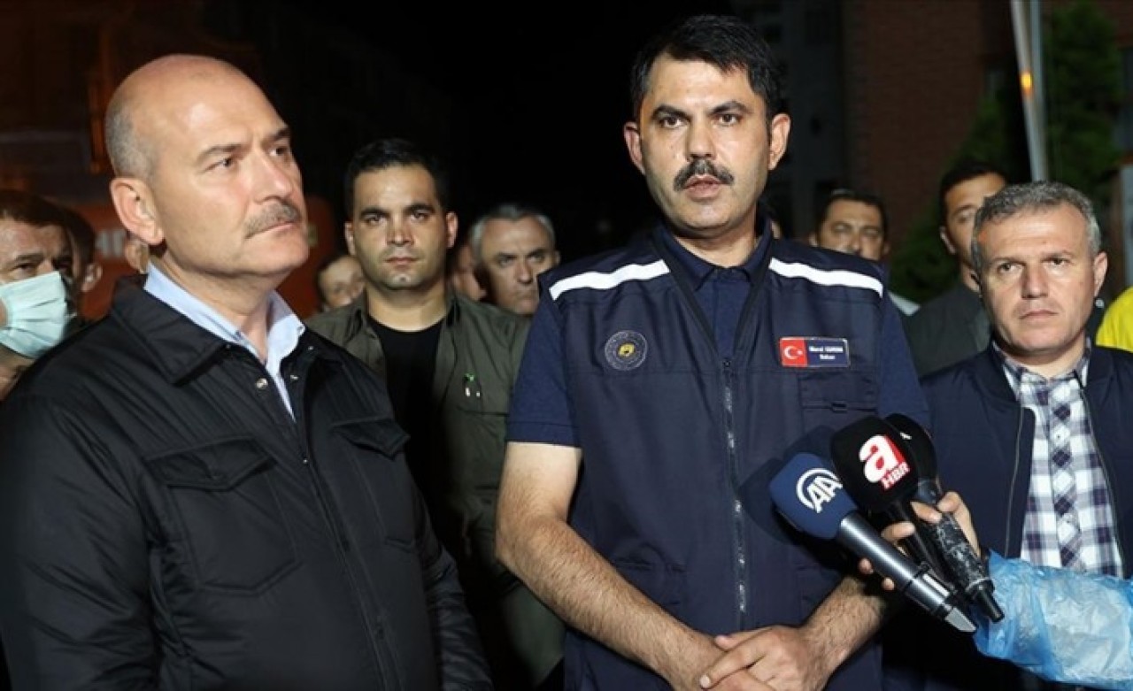 İçişleri Bakanı Soylu: Benim gördüğüm en ağır sel felaketi burası!