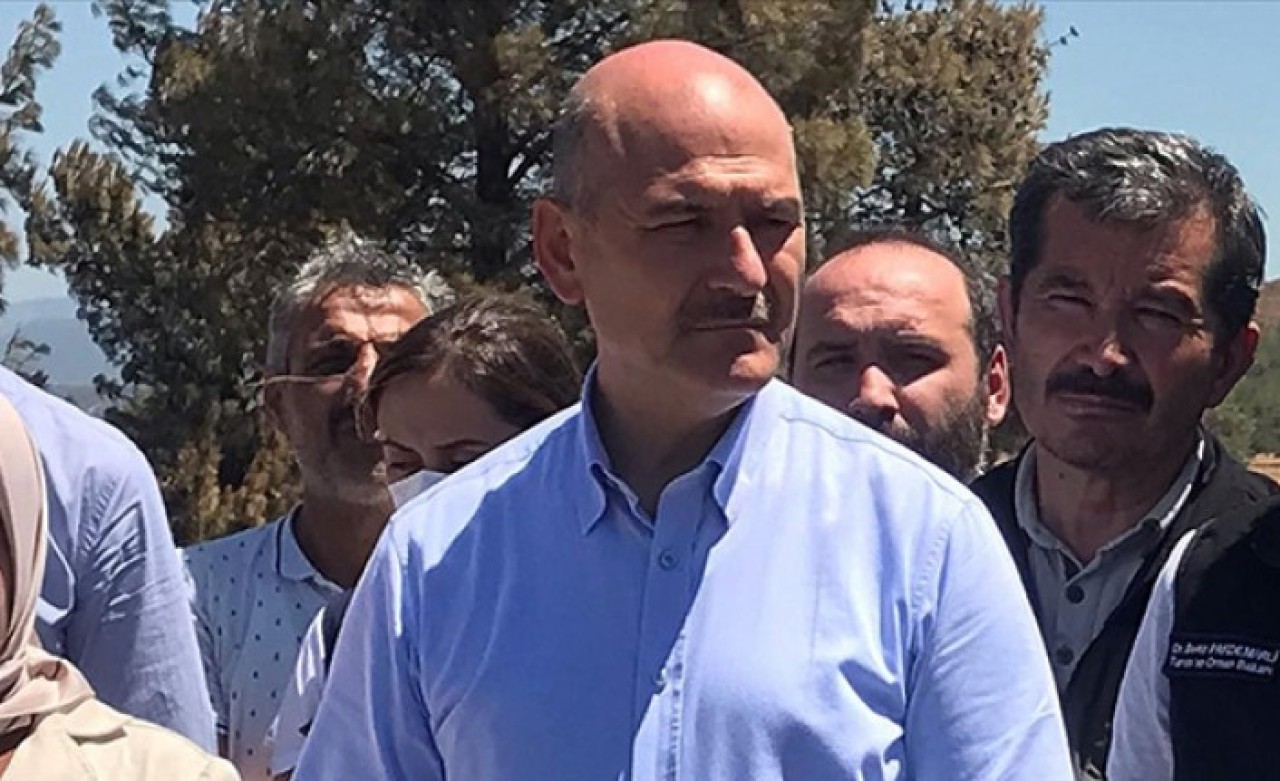 İçişleri Bakanı Soylu yangın bölgesinde: Perşembe gününe dikkat çekti!