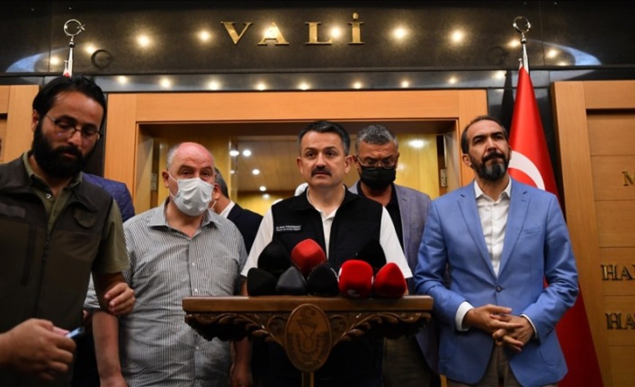 Kahramanmaraş'da yangın söndürme uçağı neden düştü: Bakan Pakdemirli'den flaş açıklama