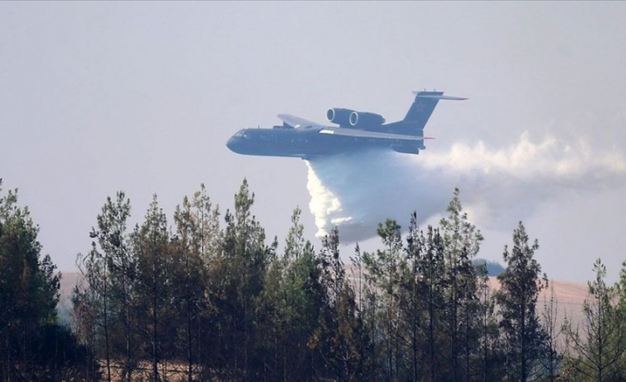 Kahramanmaraş’ta yangın söndürme uçağı düştü: 8 kişilik ekip vardı