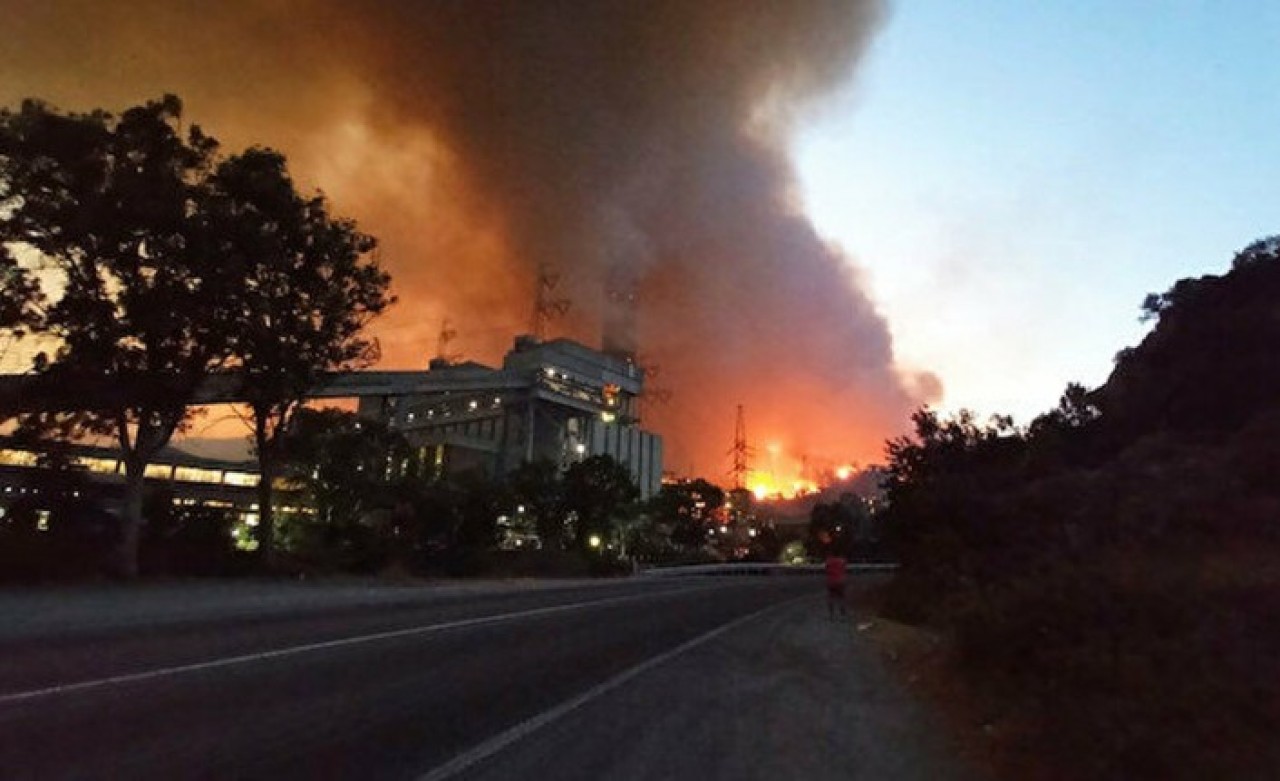 Milas'taki termik santral yangınında flaş gelişme