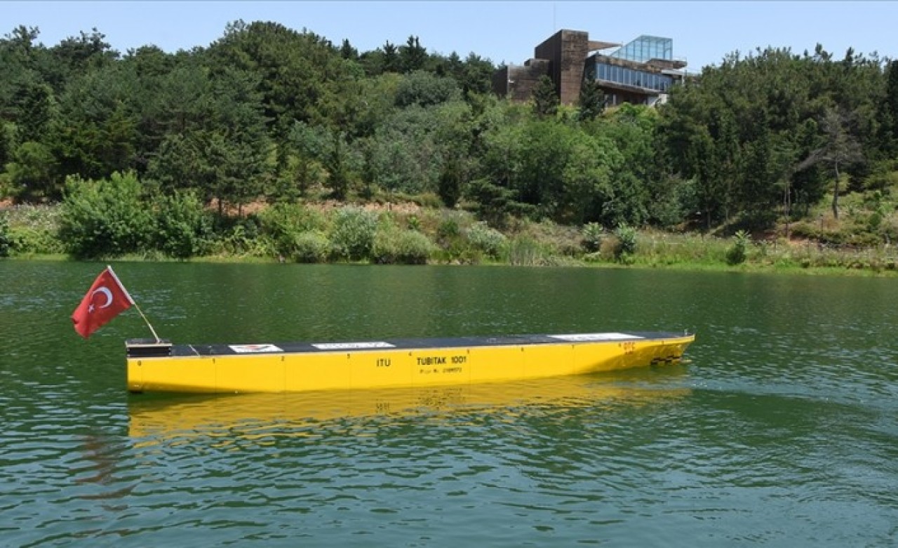 NATO'nun da gündeminde olan İTÜ'nün otonom gemi çalışması suya indi