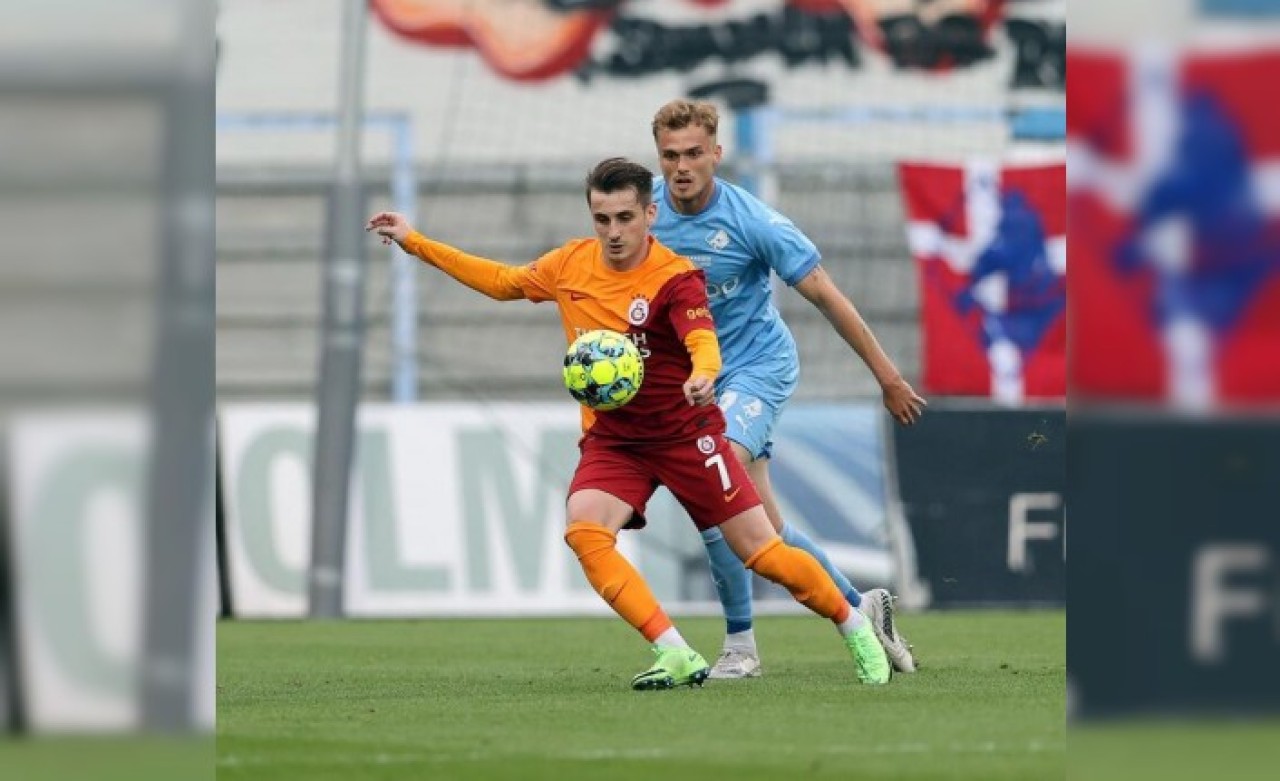 Randers-Galatasaray: Yumruğu Kerem Aktürkoğlu attı!