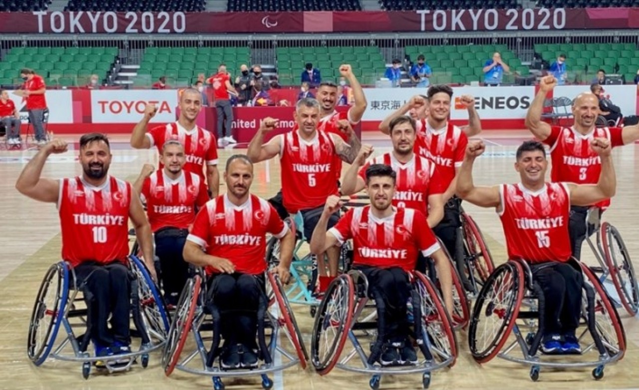 Tekerlekli Sandalye Basketbol Milli Takımı Tokyo'da çeyrek finalde