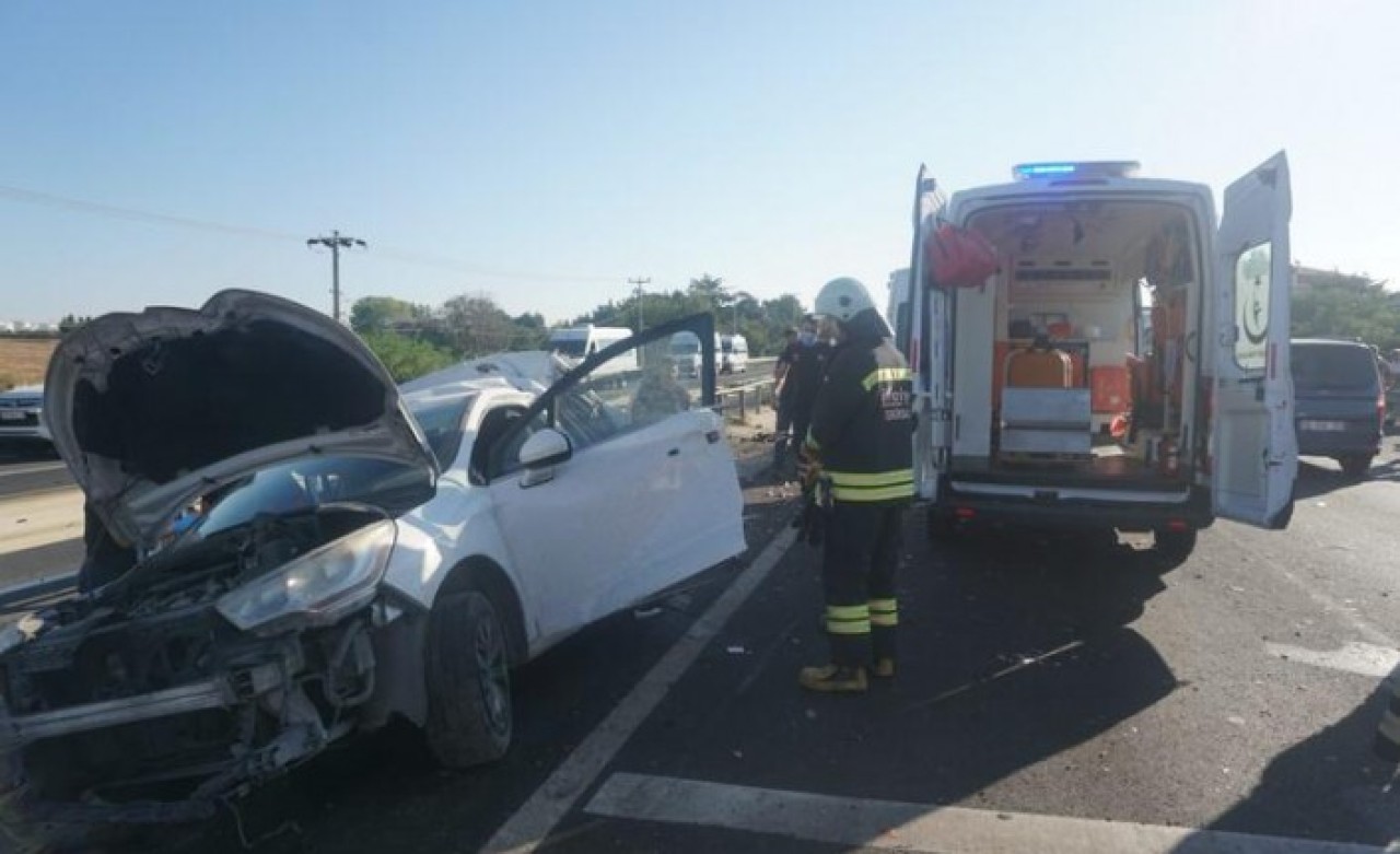Tekirdağ'da feci kaza: Nursel Yeşildağ ve Muhsin Yeşildağ öldü