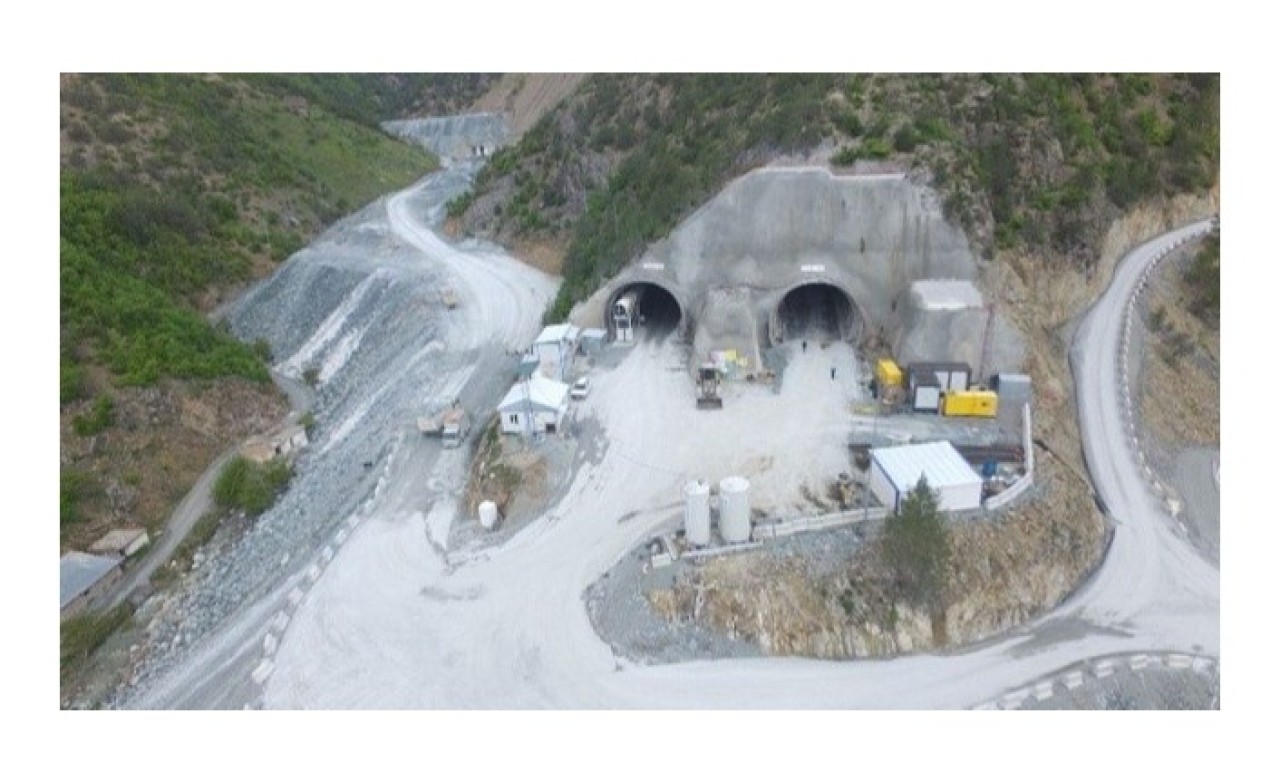 Zigana Tüneli'nde sona yaklaşıldı: 1, 5 saatlik yol 40 dakikaya inecek