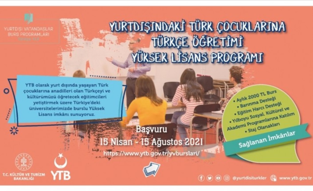 YTB' den Türkçenin ve Türk kültürünün öğretilmesine katkı