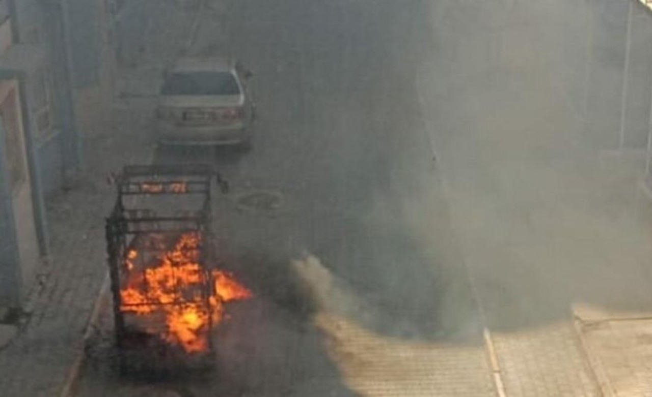 17 yaşındaki Batuhan Barlak'ı Suriyeli öldürmüştü: Torbalı'da Suriyelilere ait ev ve araçlar yakıldı