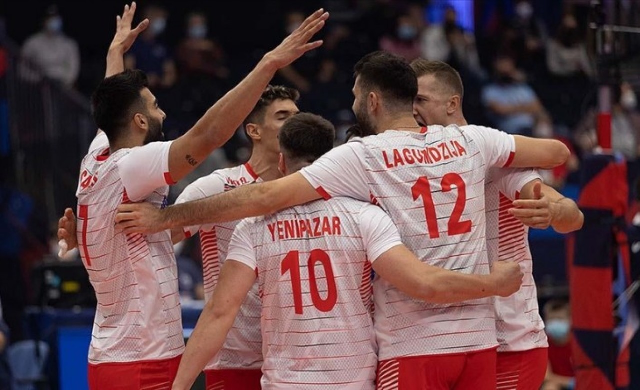 A Milli Erkek Voleybol Takımı'nı İspanya da durduramadı!