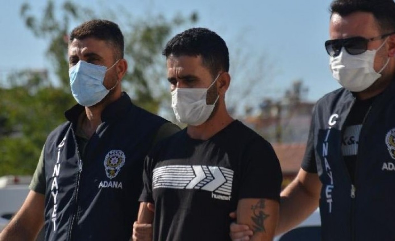 Adana'da babası Abdulvahap Ören'in döven,  kardeşi Cihan Ören'i öldüren Kahraman Ören yakalandı