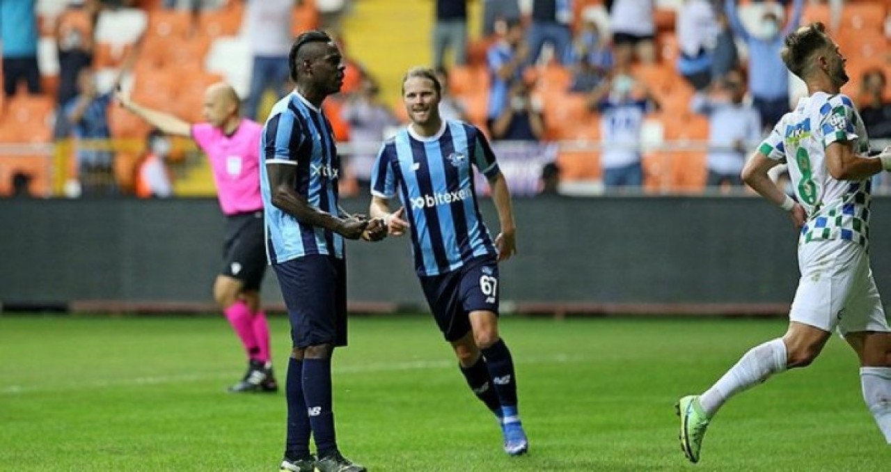 Adana Demirspor-Çaykur Rizespor: Balotelli 'Merhaba' dedi!