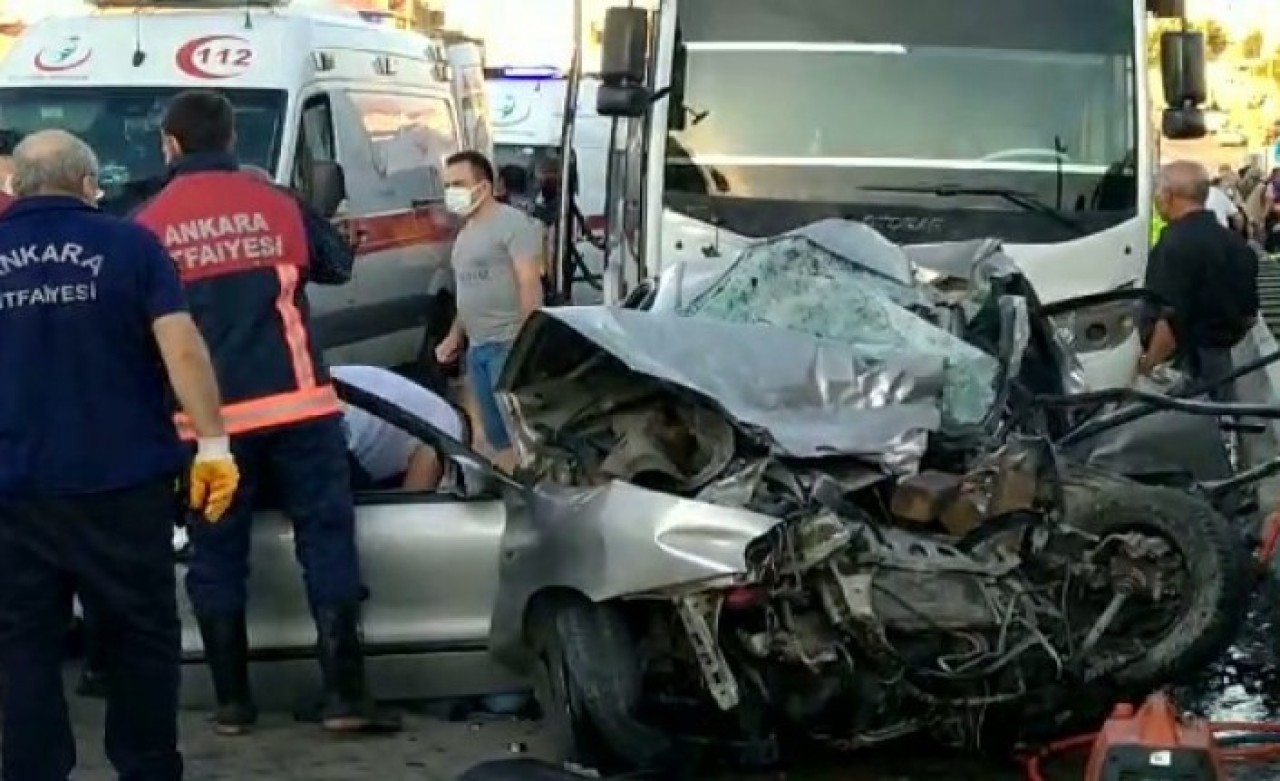 Ankara'da korkunç kaza! Ebubekir,  Emirhan,  Baran,  Buğra,  Eren: Hepsi öldü!