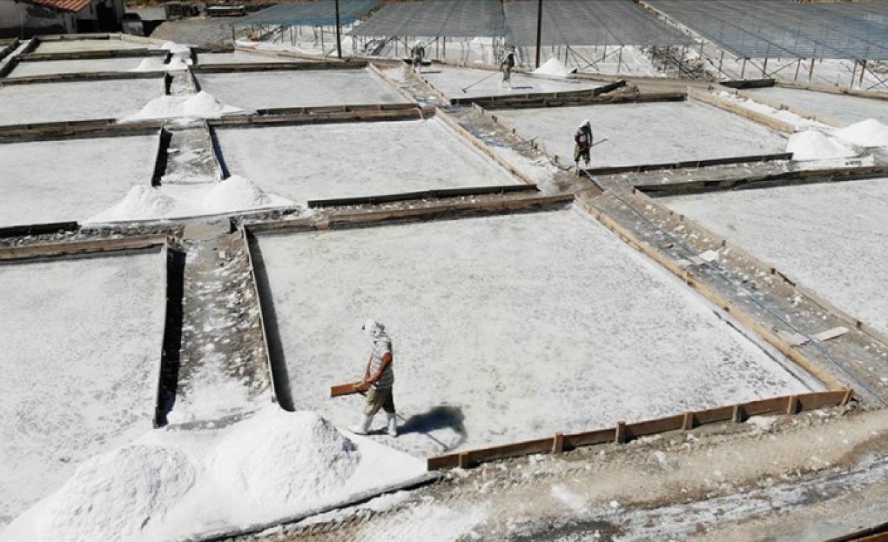 Erzincan'da doğal yöntemlerle çıkarılan Kemah tuzu tescillendi