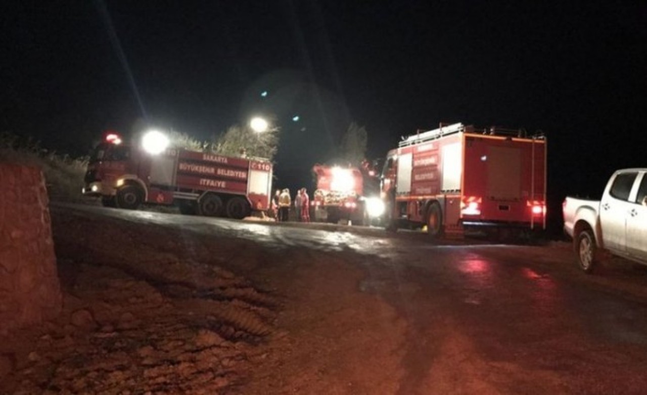 Geyve'de facia: Bayram Bekçi ile 3 çocuğu Ömer Faruk Bekçi,  Dilara Bekçi ve Eslem Asaf Bekçi öldü