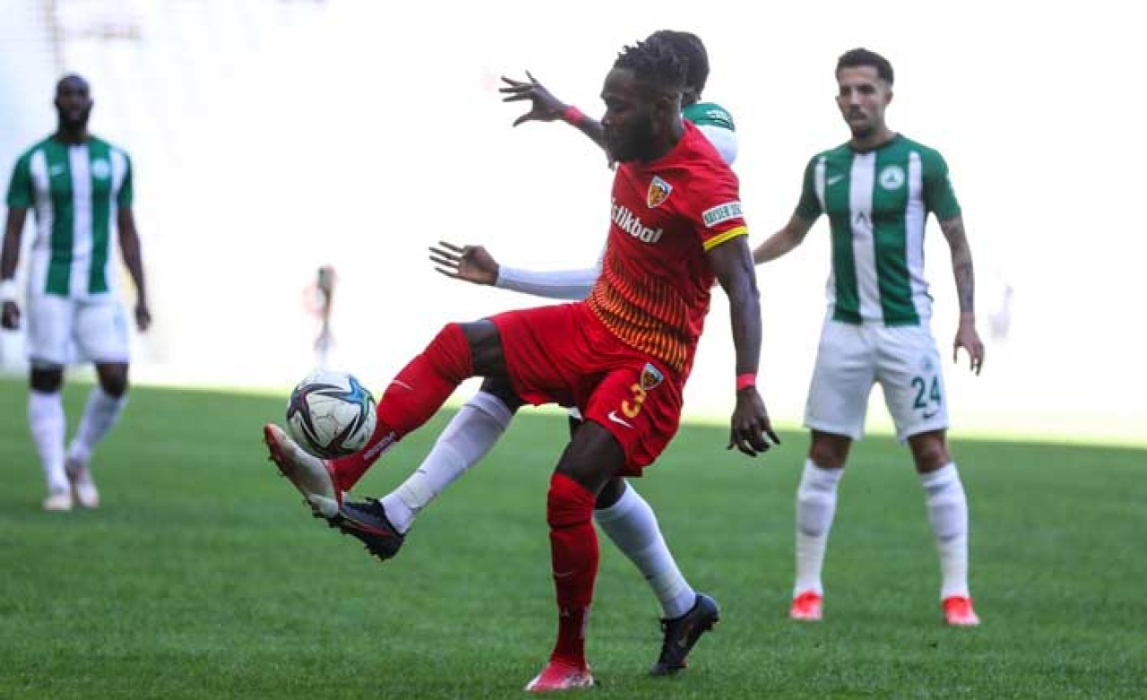 Giresunspor-Kayserispor: 2 gol!