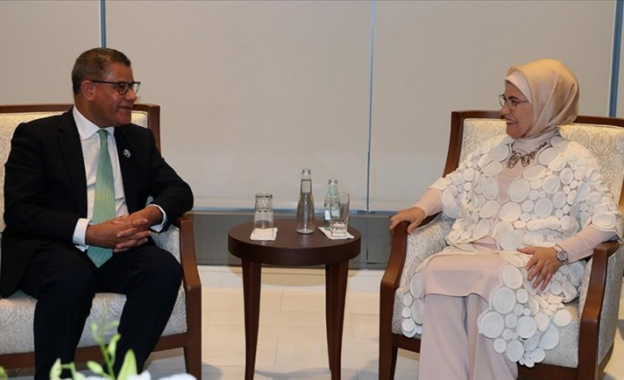 İklim Değişikliği 26. Taraflar Konferansı Başkanı’ndan Emine Erdoğan’a Glasgow daveti