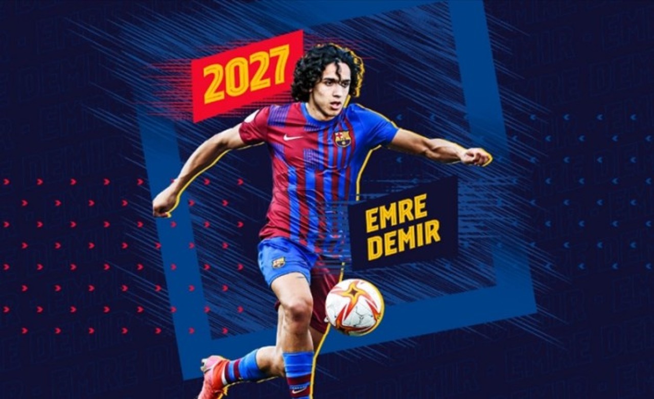 Kayserisporlu Emre Demir Barcelona'da: Rekor bonservis bedeli 