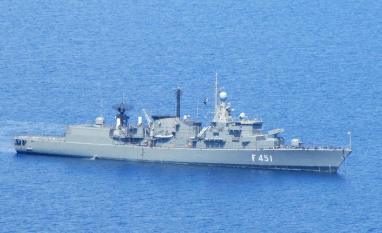 Mavi Vatan’a girme girişimini TCG Oruç Reis firkateyni önledi