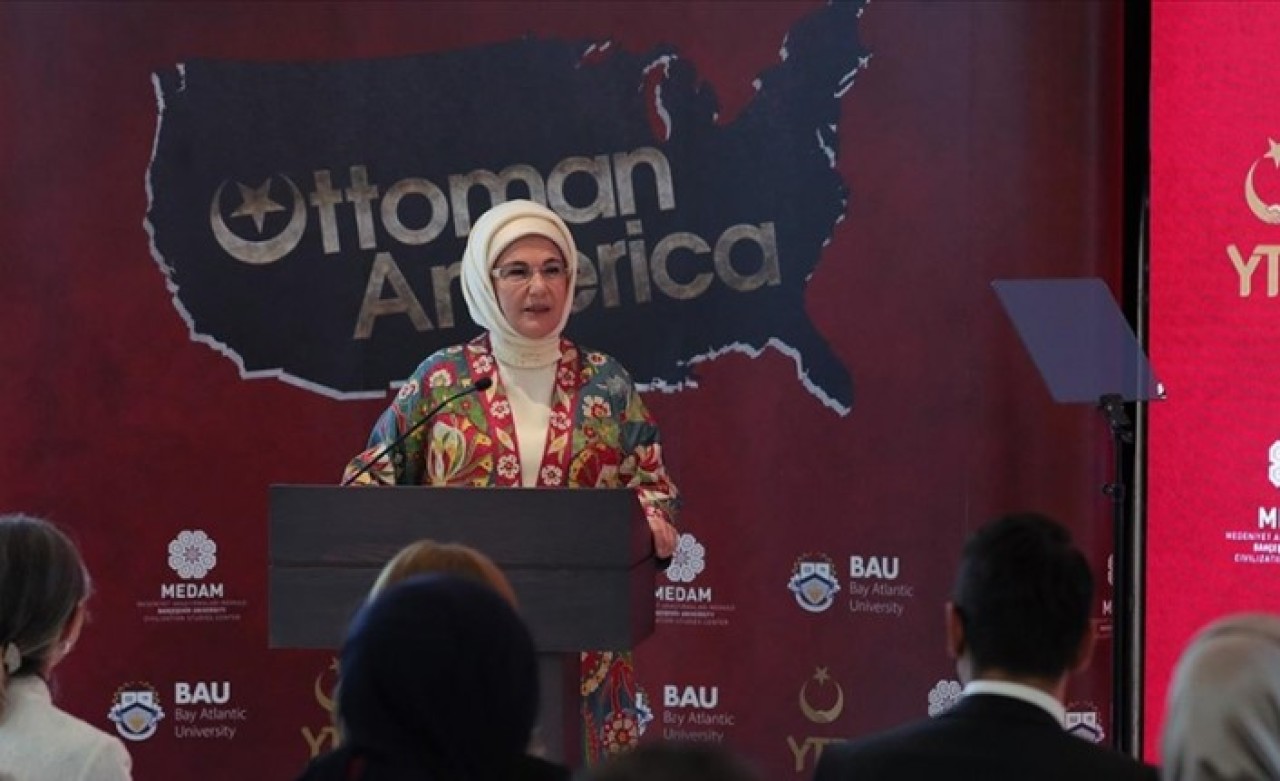 'Osmanlı’nın Amerikası' belgeseli ABD’de Emine Erdoğan’ın katılımıyla tanıtıldı