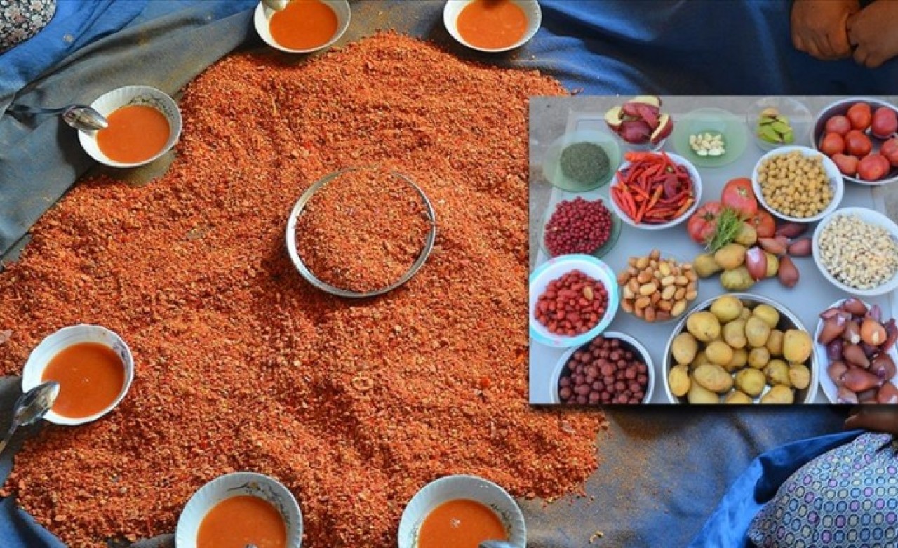 16 çeşit malzemeyle hazırlanan şifa kaynağı