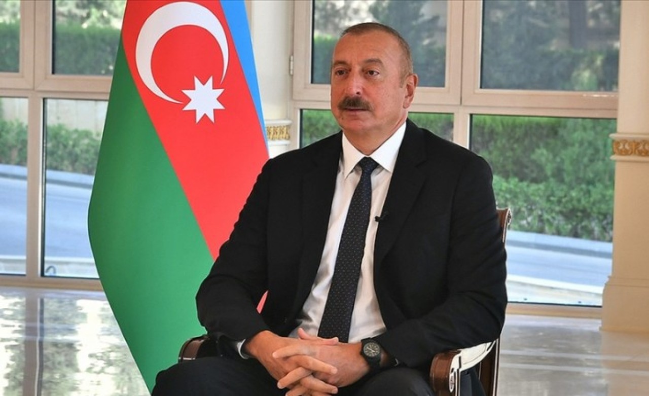 Azerbaycan Cumhurbaşkanı Aliyev'den Ermenistan'a zeytin dalı