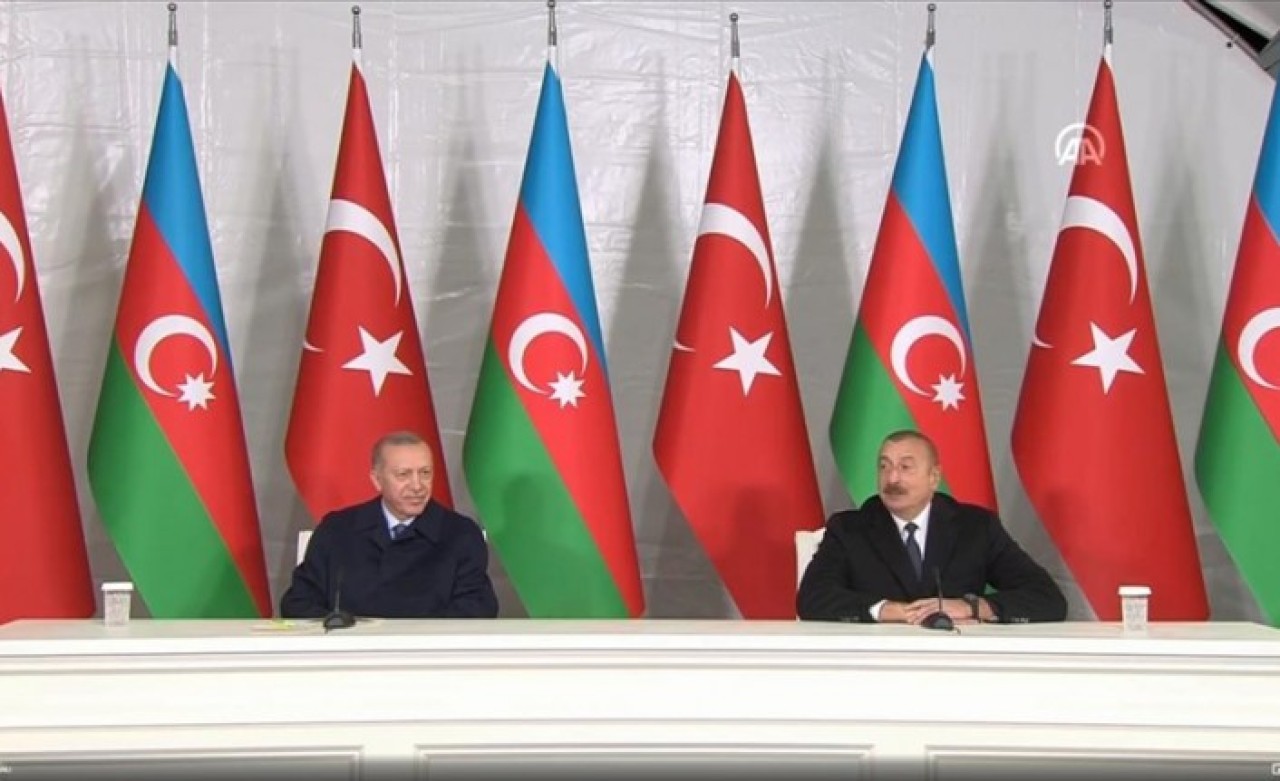 Cumhurbaşkanı Erdoğan'dan Azerbaycan'da önemli açıklamalar