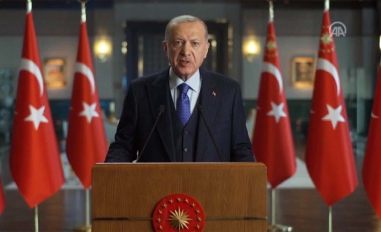 Erdoğan'dan iklim mesajı: Tüm ülkelerin elini taşın altına koyması şart