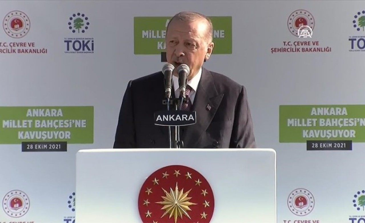 Cumhurbaşkanı Erdoğan: İngiltere'de ABD'de raflar boş,  bizde bolluk,  bereket yoluna devam ediyor