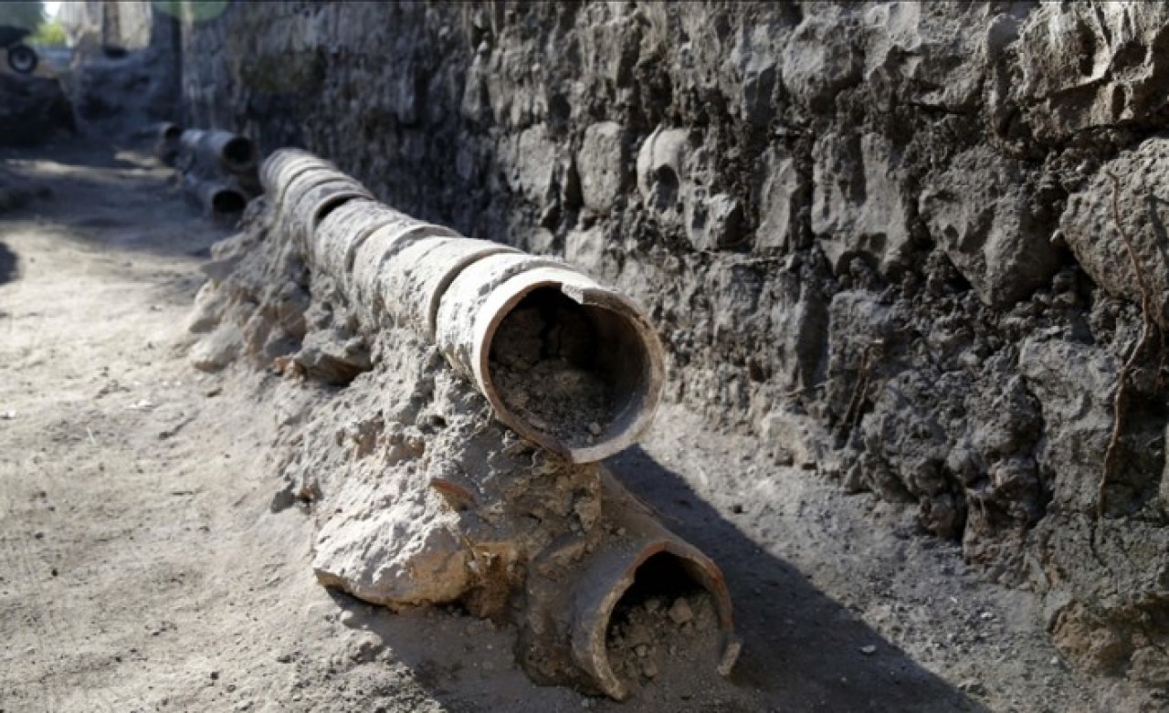 Kanuni tarafından yaptırılan içme suyu şebekesi bulundu!