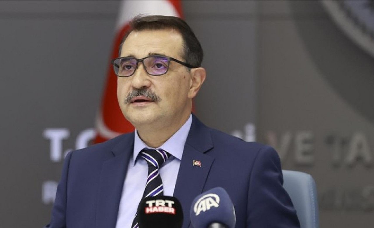 Enerji ve Tabii Kaynaklar Bakanı Fatih Dönmez'den doğal gaz açıklaması