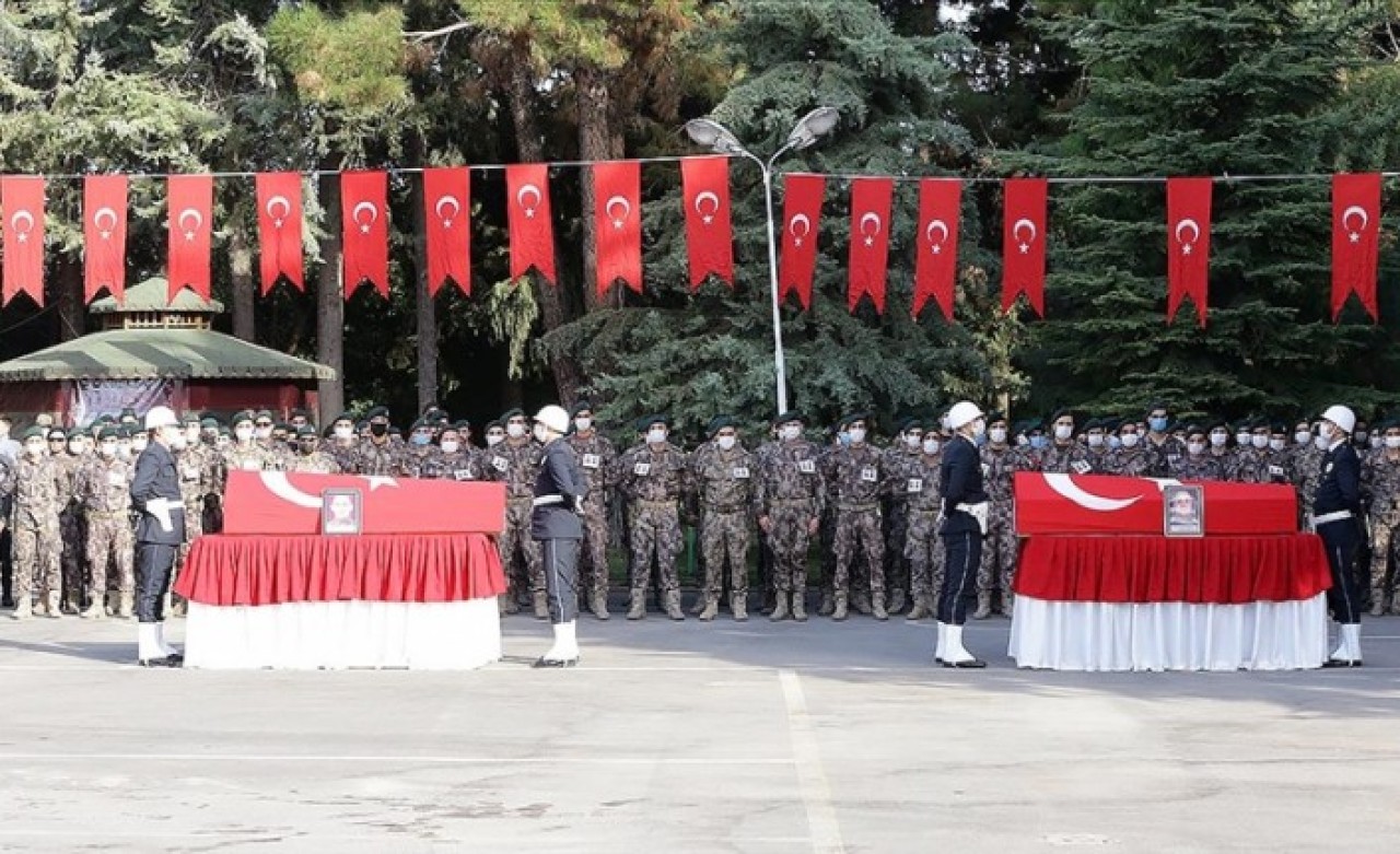 Fırat Kalkanı Harekatı şehitleri son yolculuklarına uğurlanıyor