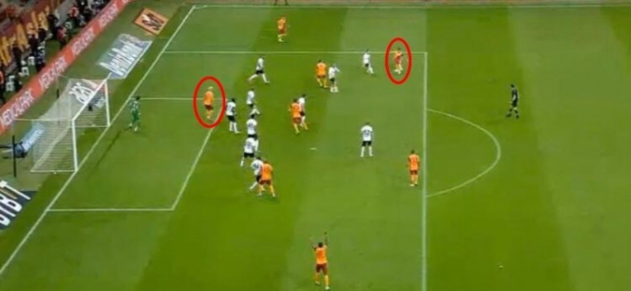 Galatasaraylı Morutan'ın golünde ofsayt tartışması: Beşiktaş'ın golü sayılmamıştı!