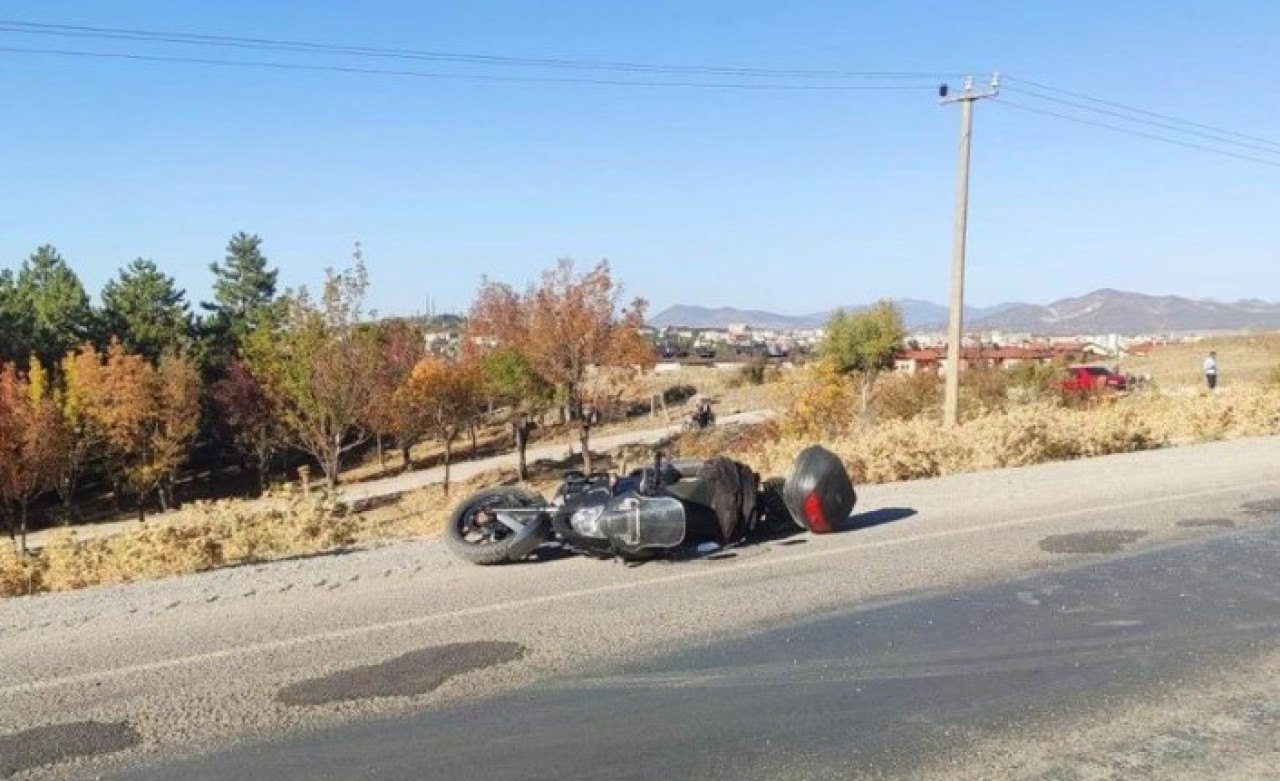 Konya'da motosiklet takla attı: Ali Tatlıcıoğlu öldü