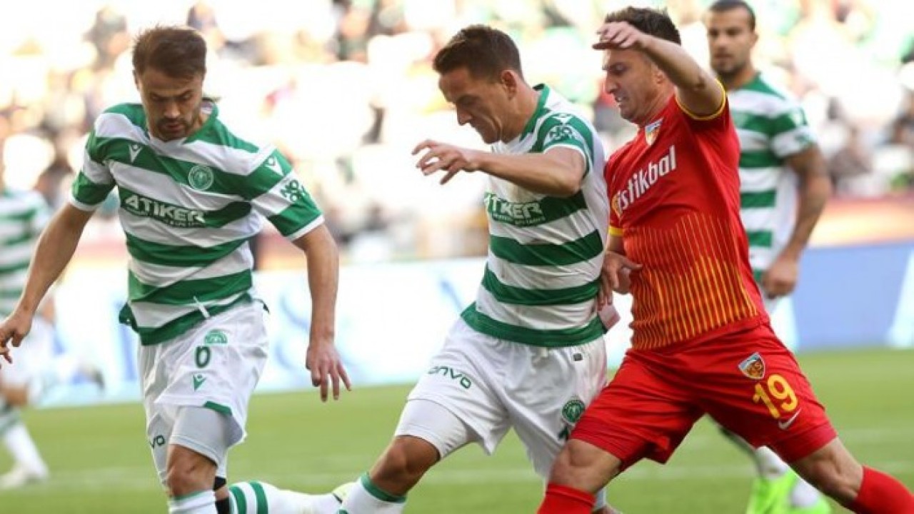 Konyaspor-Kayserispor: Goller ilk yarıda