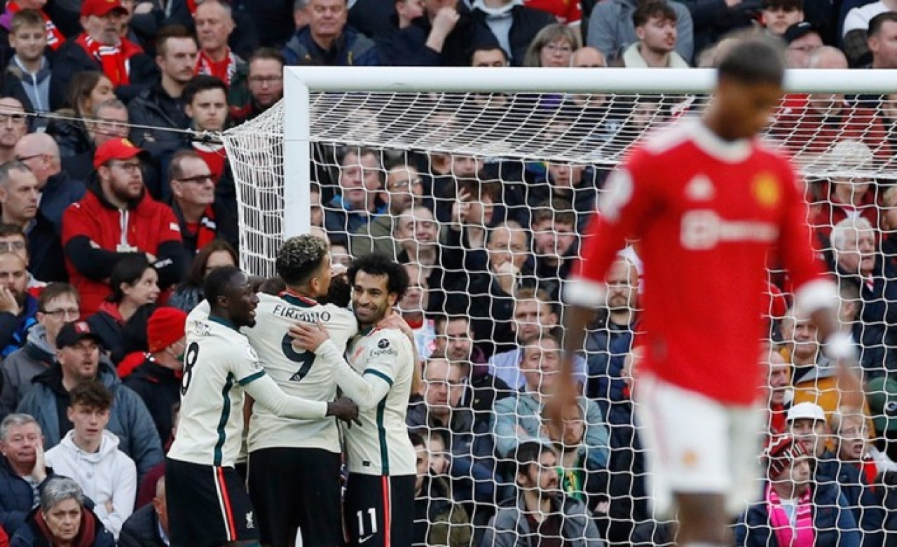 Manchester United-Liverpool: Gol yağmuru,  Salah'tan şov