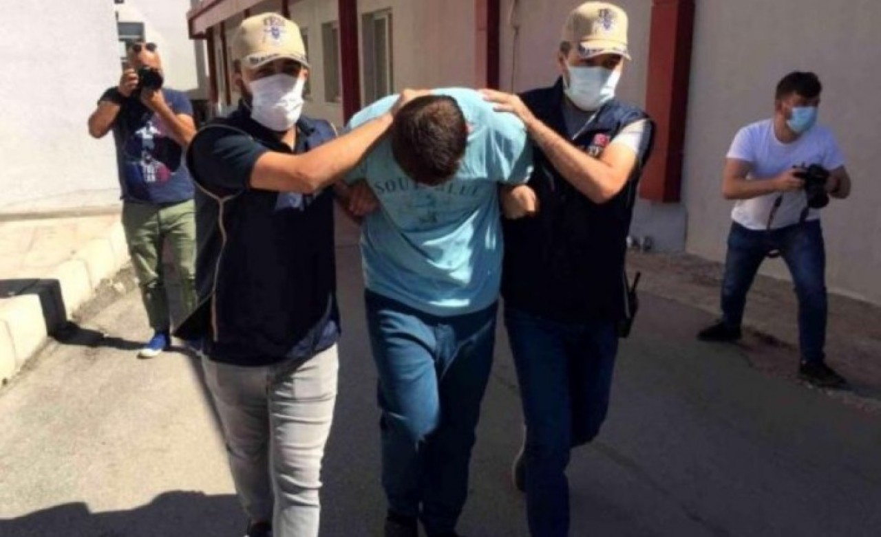 Orman teröristi suçüstü yakalandı!